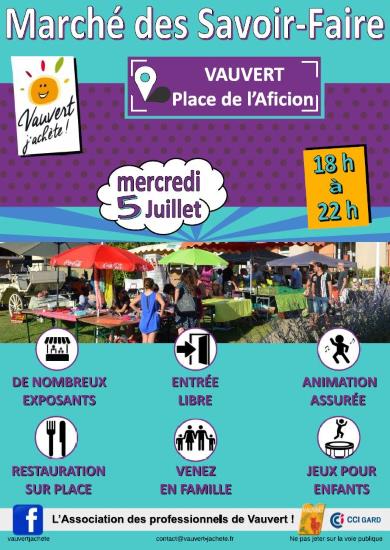 March&eacute; des savoir-faire_Vauvert